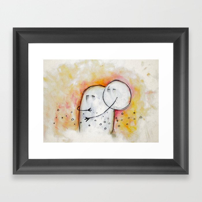 Love of a child Framed Art Print