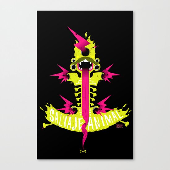 SALVAJEANIMAL Prehispanic II Canvas Print