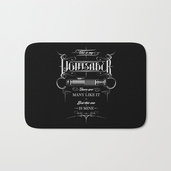 This is my Lightsaber II Bath Mat