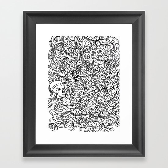 MEMENTO MORIARTY Framed Art Print