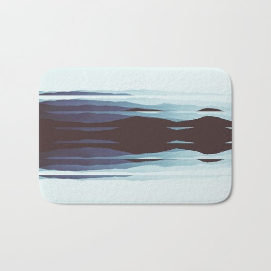 Abstract fine art piece Bath Mat