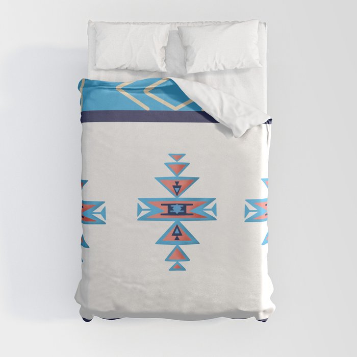 Native American Aztec pattern Duvet Cover