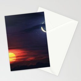 We Eclipsed Stationery Card