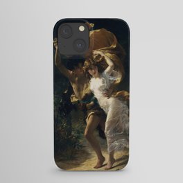 The Storm, 1880 by Pierre Auguste Cot iPhone Case