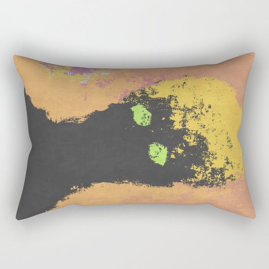 Portrait from Beyond Rectangular Pillow