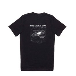 The Milky Way You Are Here Restrooms Are Here T Shirt | Earth, Cool, Great, Love, Astronomy, Graphicdesign, Math, You, It, Idea 