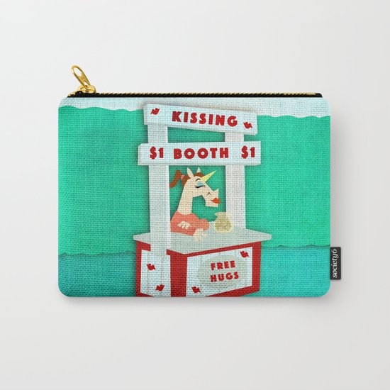 Kissing Booth Unicorn Carry-All Pouch