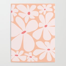 Abstraction_FLORAL_FLOWER_BLOOM_BLOSSOM_POP_ART_0415A Poster