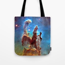 Pillars of Creation Eagle Nebula Tote Bag