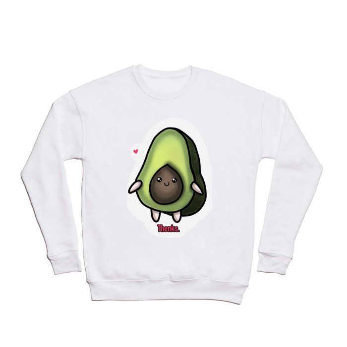 Avocado? Thenks. Cute Avocado Crewneck Sweatshirt