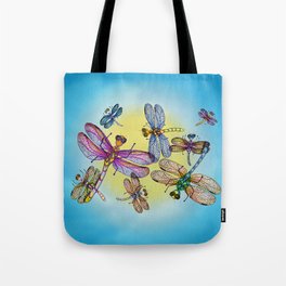 Dragonflies Tote Bag