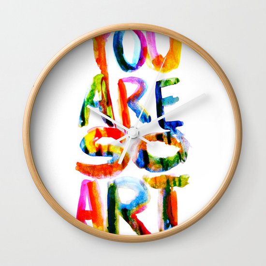You are So Art Wall Clock