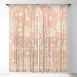 Wild Tulip Sheer Curtain