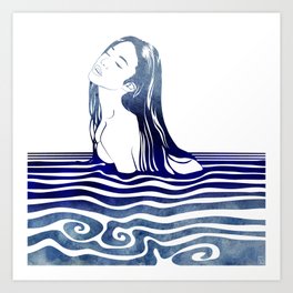 Water Nymph VIII Art Print