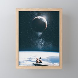 Together Alone Framed Mini Art Print
