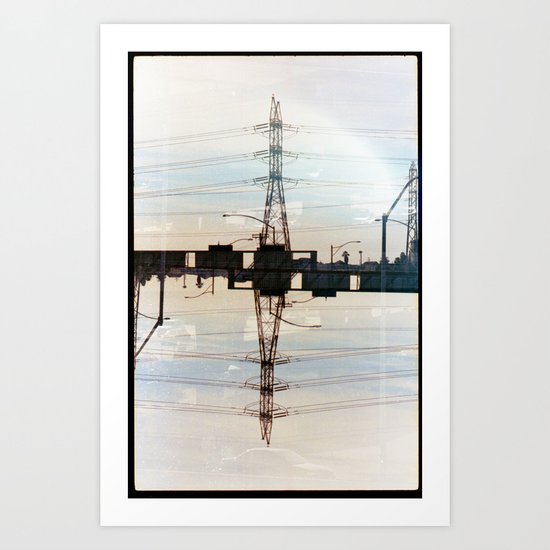 NNNS (35mm multi exposure) Art Print