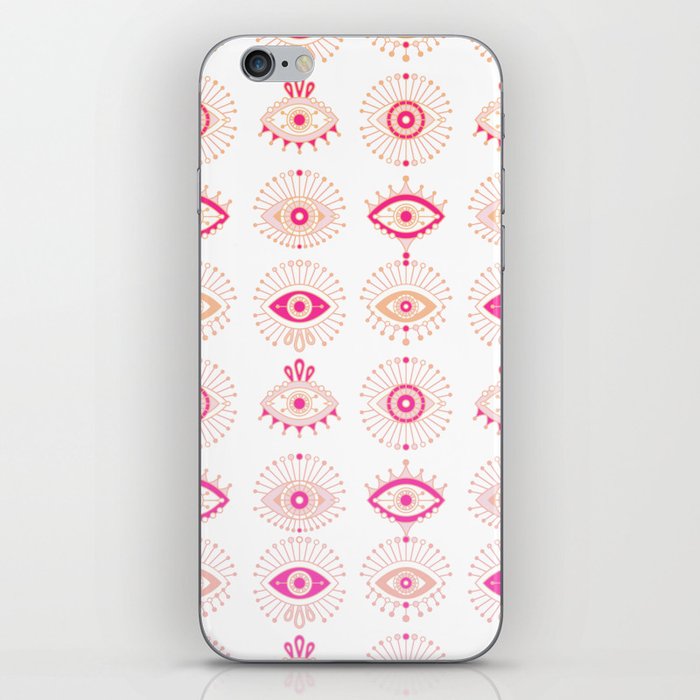 Evil Eyes – Pink Ombré Palette iPhone Skin