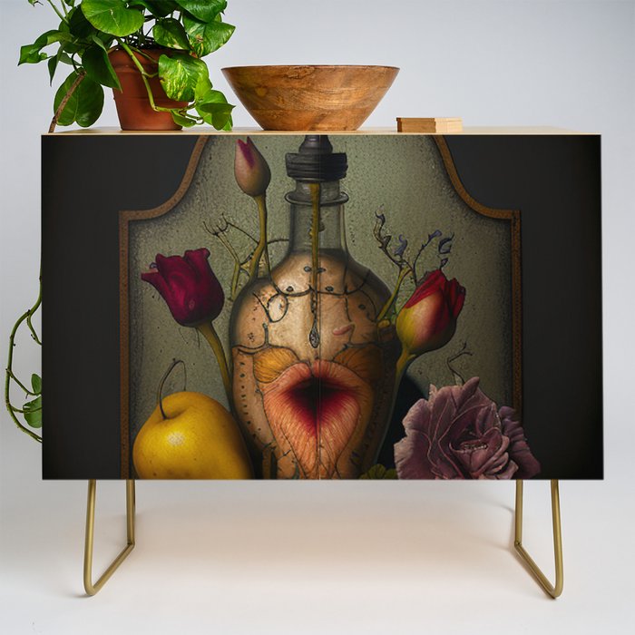 Sacred Heart Vessel Three Credenza