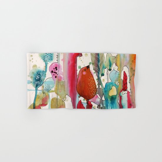 jouons aux bois Hand & Bath Towel