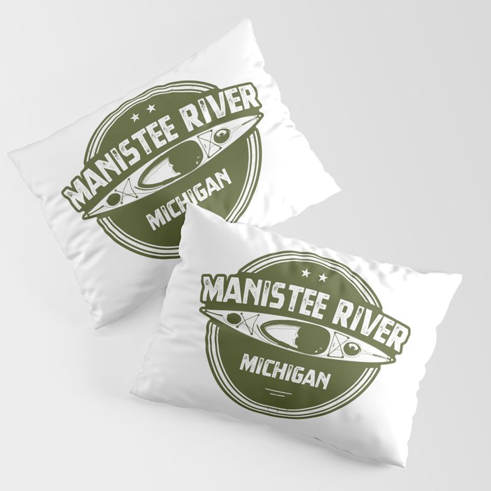 Manistee River Michigan Pillow Sham