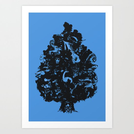 Adventures in Cryptozoology Art Print