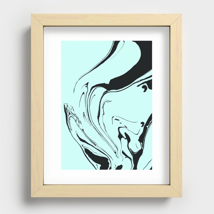 Beatiful Pattern Design Recessed Framed Print