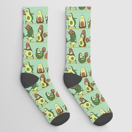 Avocado Yoga With The Seed Socks