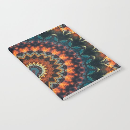 Fundamental Spiral Mandala Notebook