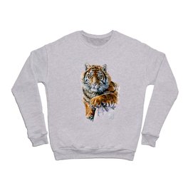 Tiger watercolor Crewneck Sweatshirt