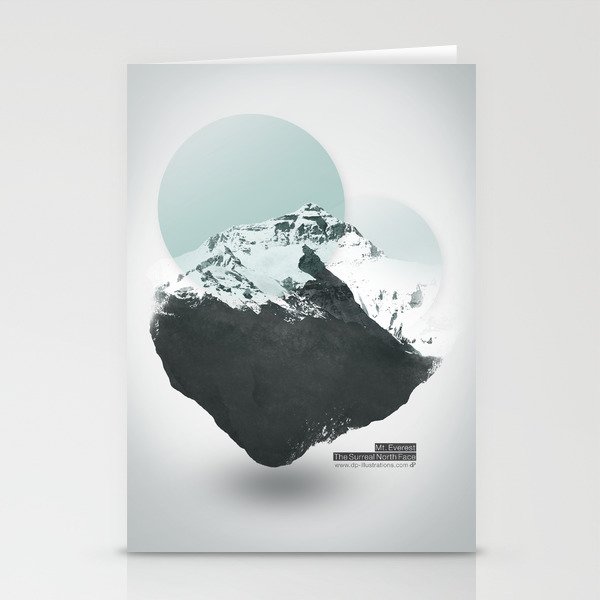Mt. Everest - The Surreal North Face Stationery Cards