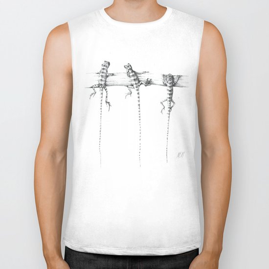Lizards Biker Tank