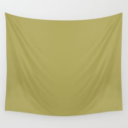 Retro Palm Frond Green Wall Tapestry