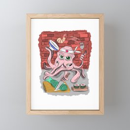 Sushi Master Framed Mini Art Print