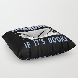 Horading Books Book Reading Bookworm Floor Pillow