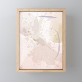 Untitled abstract Framed Mini Art Print
