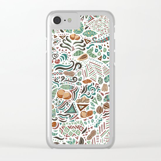 Nuts And Nature Clear iPhone Case