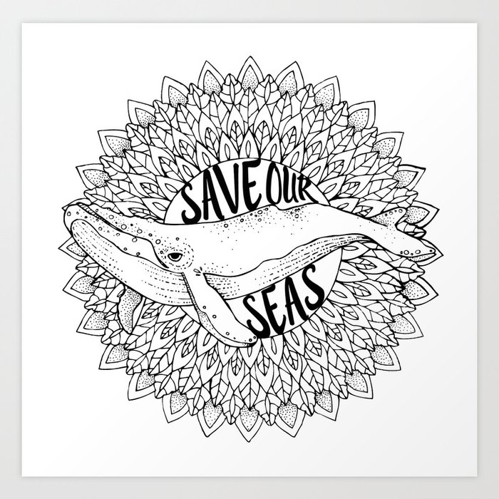 Save Our Seas Art Kit