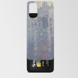Claude Monet The Portal of Rouen Cathedral in Morning Light Android Card Case
