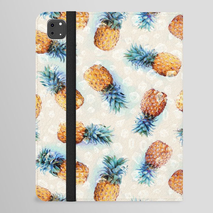 Pineapples + Crystals  iPad Folio Case