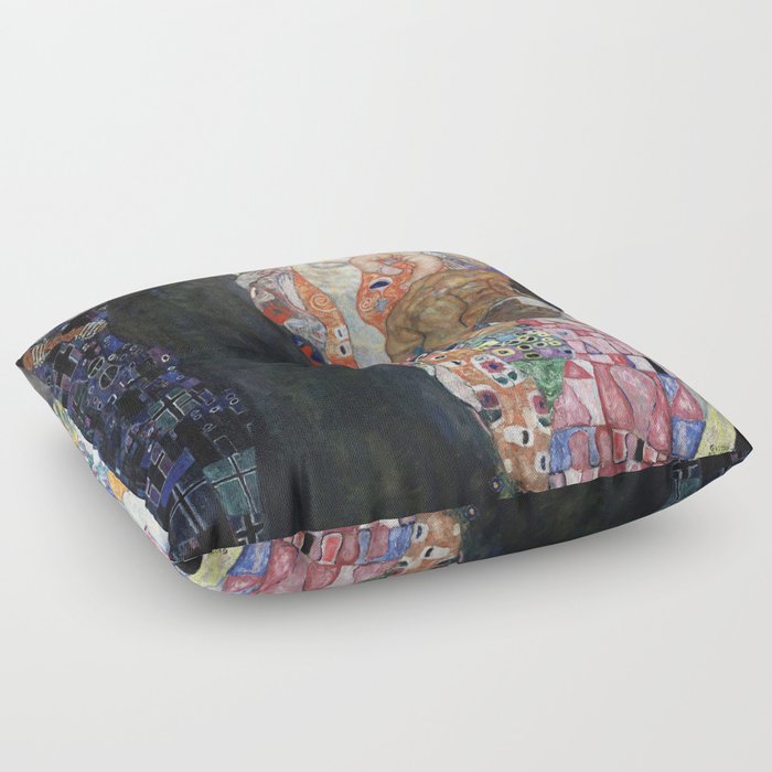 Death and Life Floor Pillow