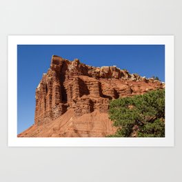 Sandstone Hoodoo Parthenon, Bryce Canyon National Park, Utah Art Print