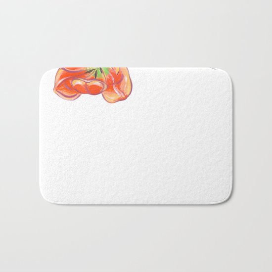Tulip 02 Botanical Flower Bath Mat