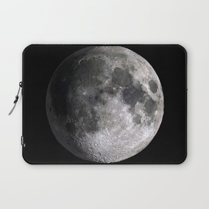 The Full Moon Super Detailed HD Print Laptop Sleeve