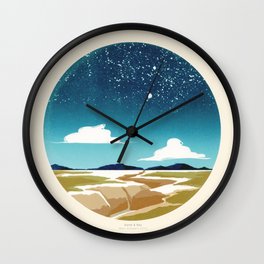 Earth & Sky Wall Clock