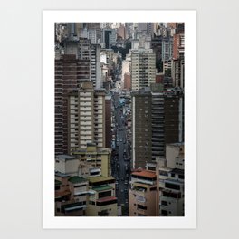 Ciudad de Caracas - Venezuela Art Print