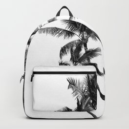 Black and White Palms Backpack
