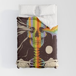 Dark Side of Existence Duvet Cover