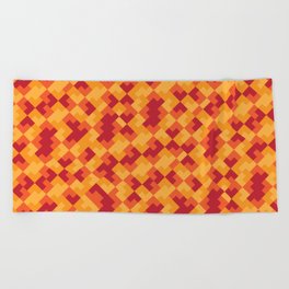 Pixsel pattern Beach Towel