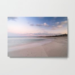 La Pelosa Sunset 3 Metal Print | Ocean, View, Landscape, Photo, Stintino, Italy, Mediterraneansea, Seascape, Picturesque, Lapelosa 