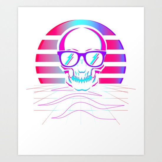 Synth Pop 80s 90s Aesthetic Skull Retro Vaporwave Design Print Art Print By Dc Designstudio Society6 Pop and rock music party event template. synth pop 80s 90s aesthetic skull retro vaporwave design print art print by dc designstudio